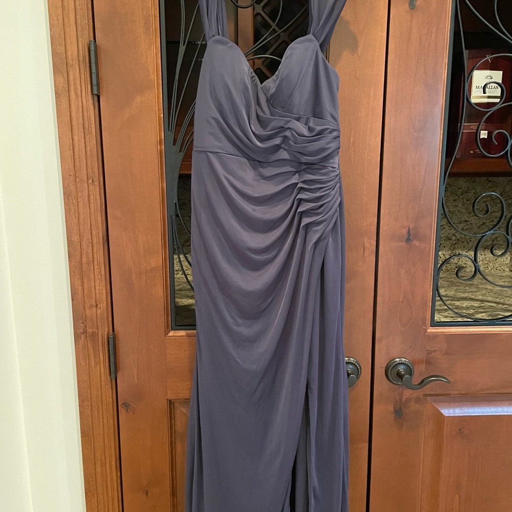 Elegant Navy/Indigo/Purple Evening Gown